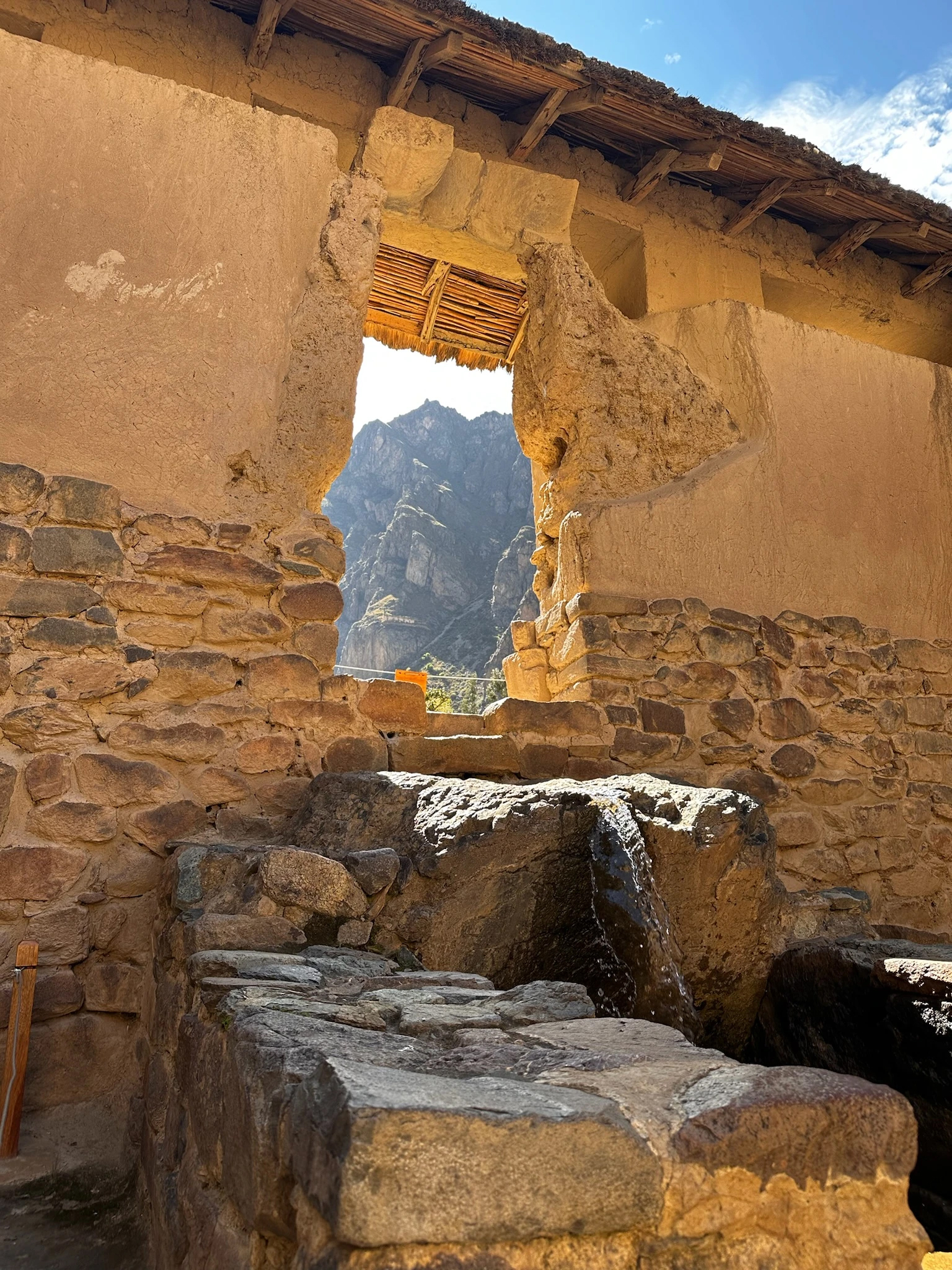photo of an ancient fountain
