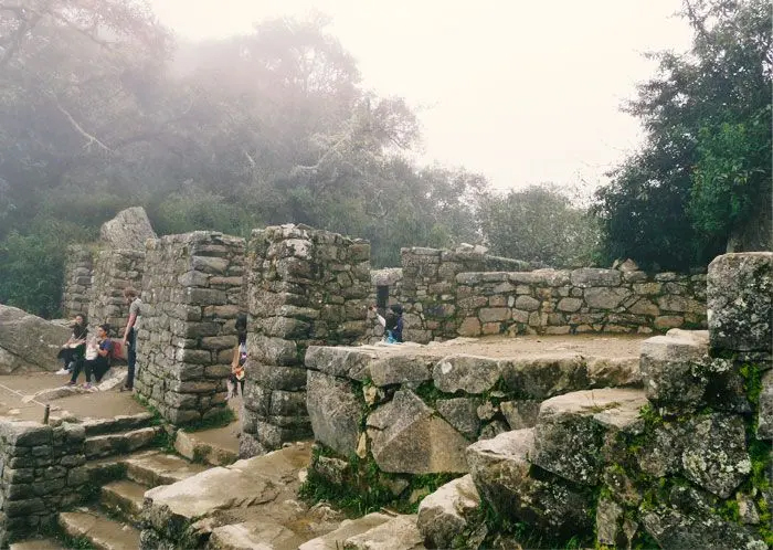 photo of a stone gate