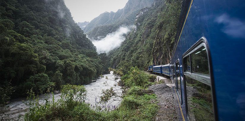 wideview shot of Machu Picchu