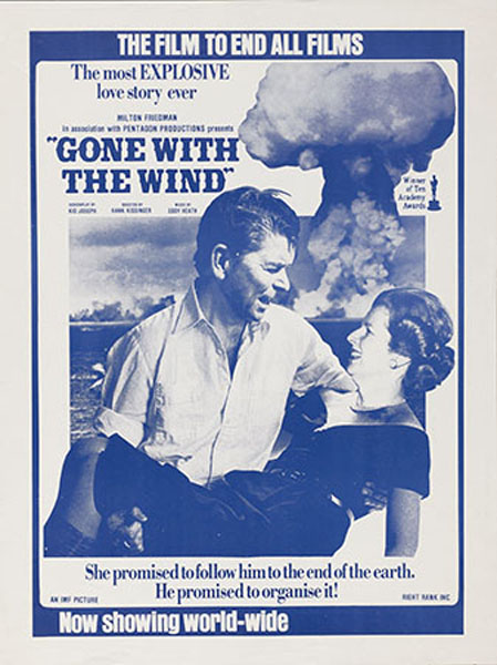 A movie poster that talks about the events of Hiroshima